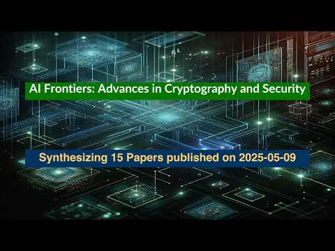 AI Frontiers: Breakthroughs in Cryptography & Security (cs.CR) | 2025-05-09