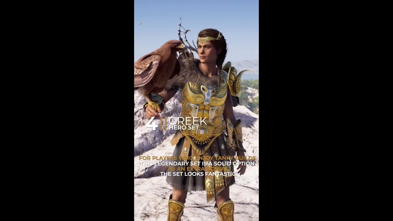 5 Top 5 Armor Sets in Assassin's Creed Odyssey 🛡️