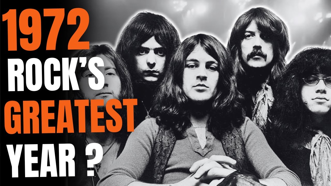 10 Greatest Rock Songs from 1972 That Shaped Generations