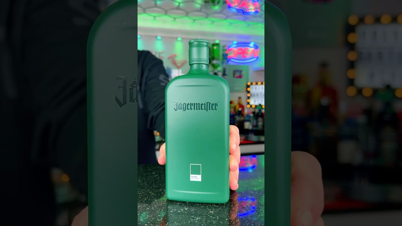 Limited Edition Jäger X Pantone Herbal Green Pack 💚