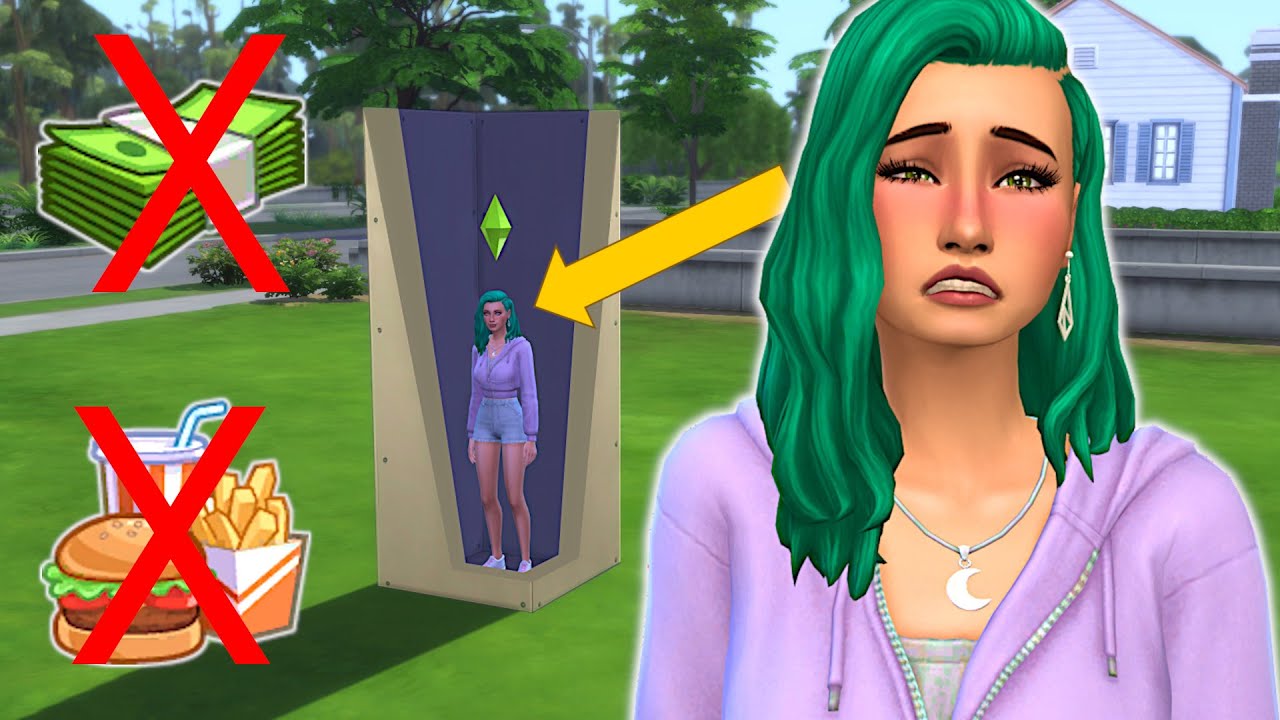 Can a Single Tile Become a House? Sims 4 Challenge 🏠