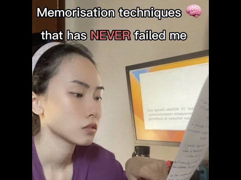 Memorization technique that never failed me ππͺπ»