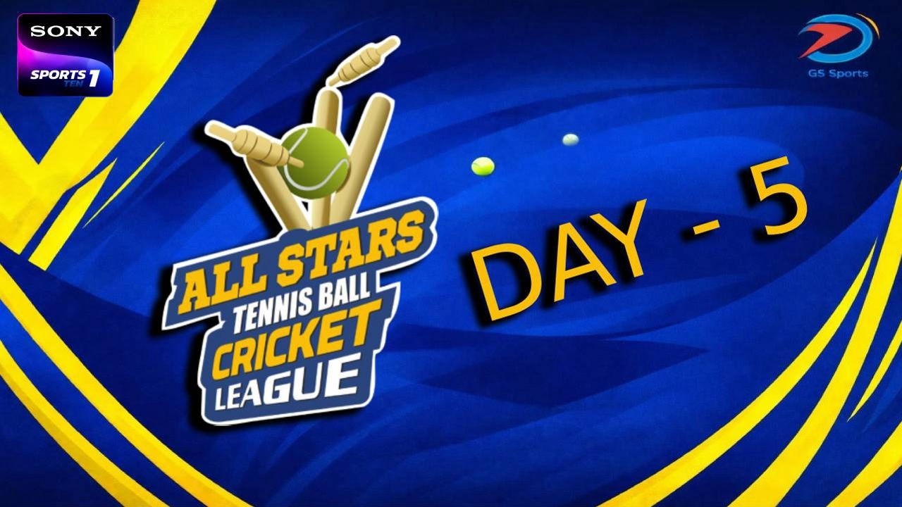 All Stars Tennis Ball Cricket League 2026 - Day 5 🏏