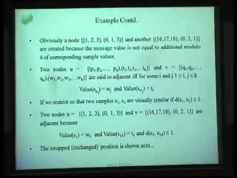 Guest lecture on Graph Theoretical Approach to Steganography (1) as on 11-02-13