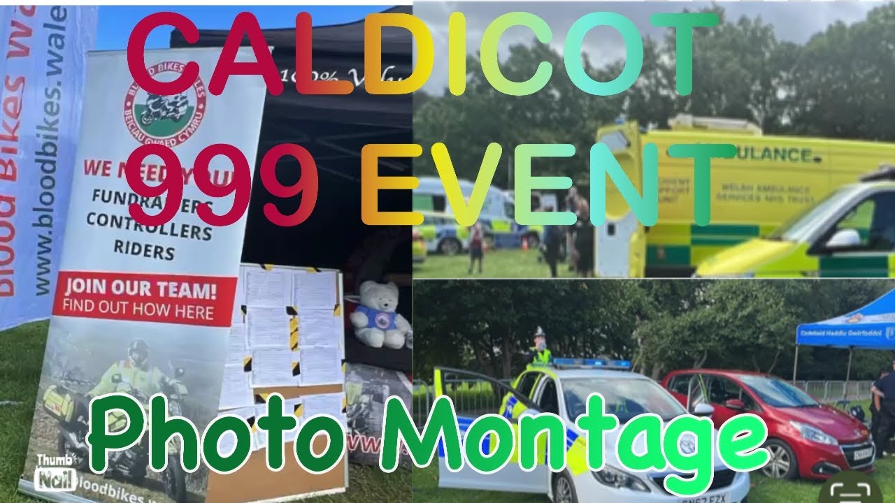 Caldicot 999 Safety Event: Exciting Photo Montage of Police & Fire Crews ππ