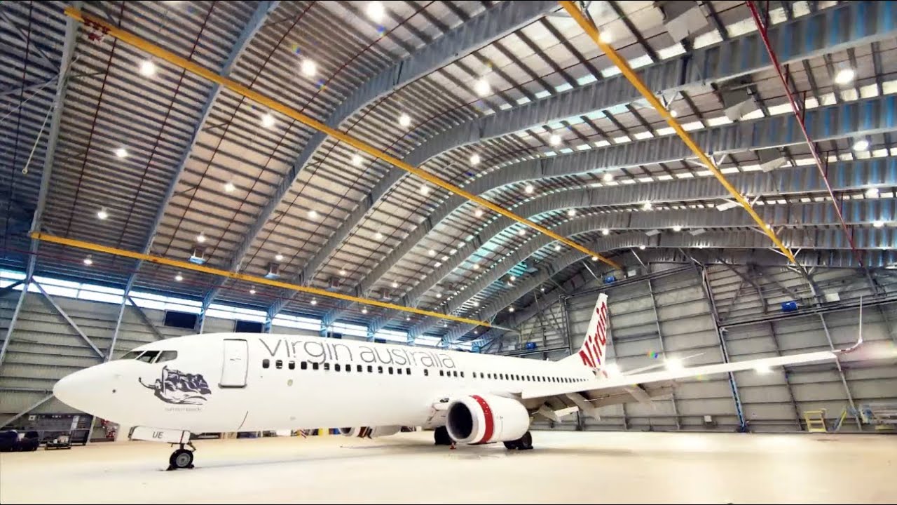 Repainting our Virgin Australia Boeing 737