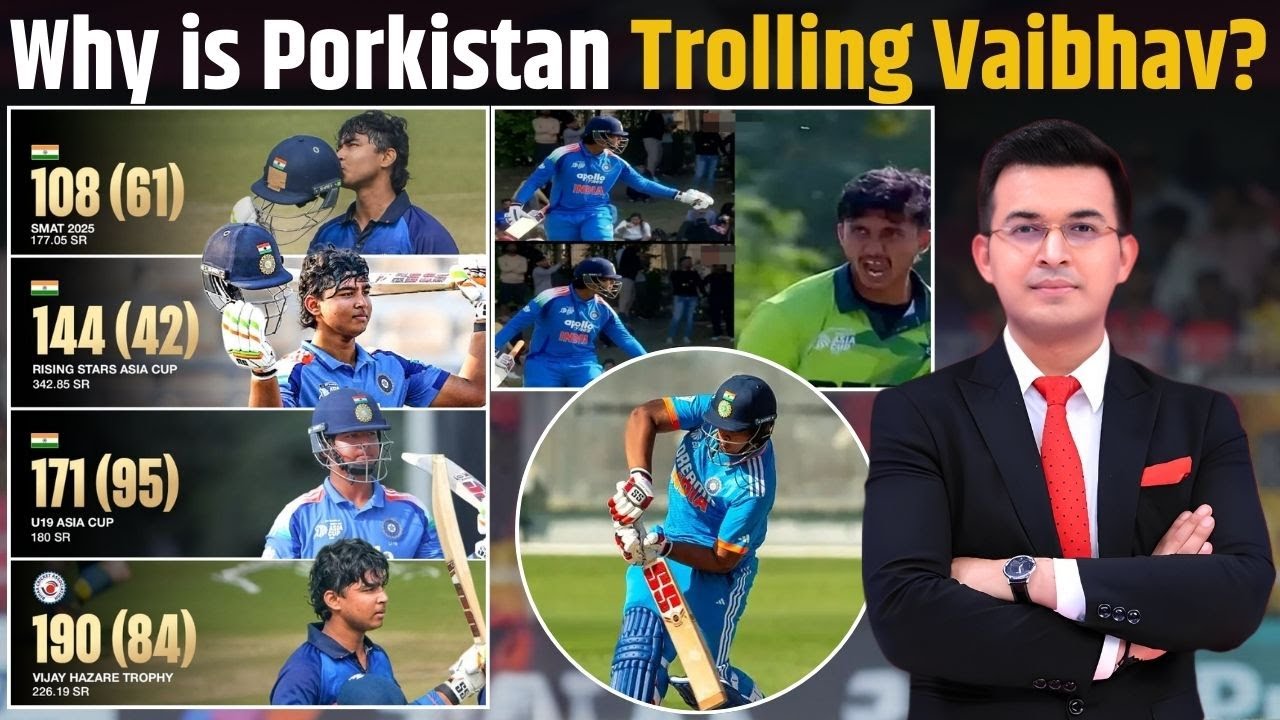 Porkistan Trolling Vaibhav Suryavanshi After His Century