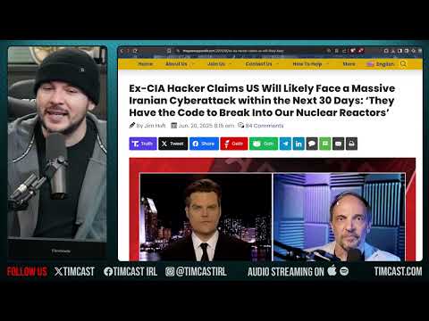 Former CIA Hacker WARNS, Iran WILL Cyber Attack The US Within 30 Days, This Could Be The CYBER 9 11
