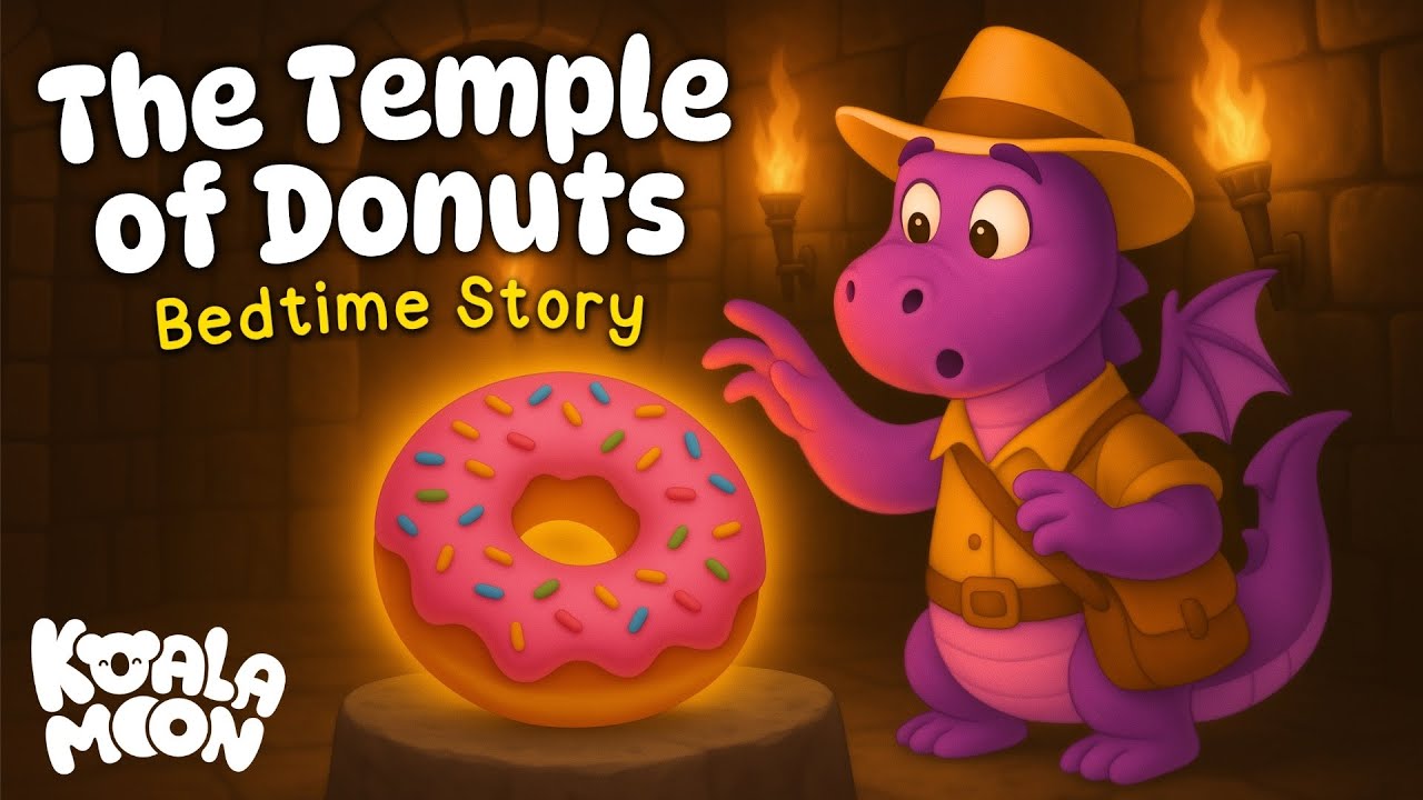 Donuts Temple: Sleepy Bedtime Story for Kids 🍩