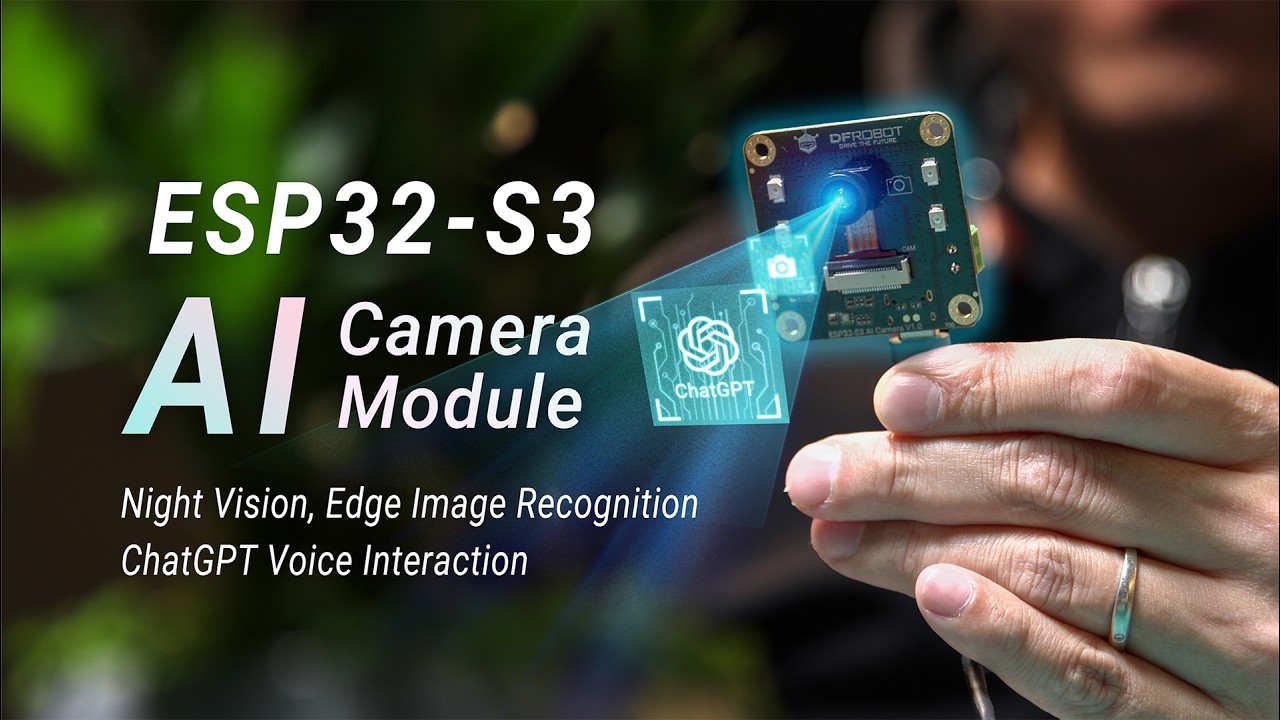 ESP32-S3 AI Camera: Edge AI, Night Vision & Voice Control