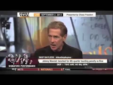 Johnny Manziel Benched for Taunting on ESPN