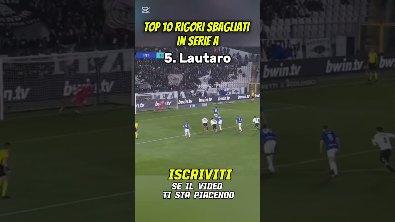 Top 10 Missed Penalties in Serie A ⚽