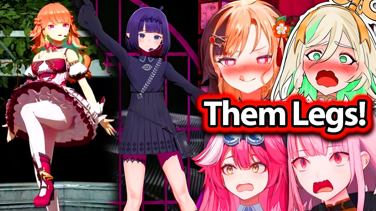 HoloEN Reaction To Kiara and Ina New 3D Outfit Is Hilarious 【Hololive】