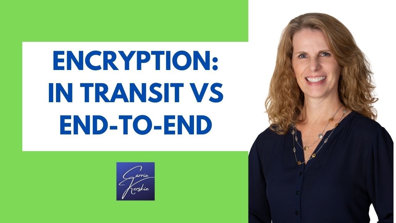 Encryption in Transit vs. End-to-End Encryption: What's the Difference? 🔐