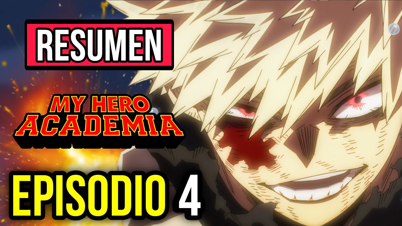 My Hero Academia Temporada 8 Episodio 4: Batalla Épica Bakugo vs All For One ⚡