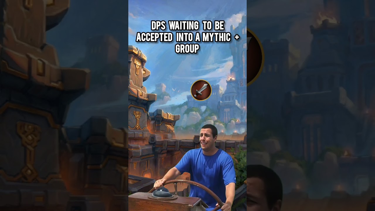 DPS Waiting to Join Mythic Plus Group ⏳