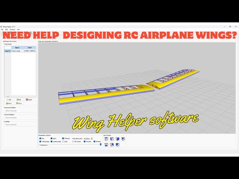 The  best CAD software that will help you design any RC airplane wing with ease