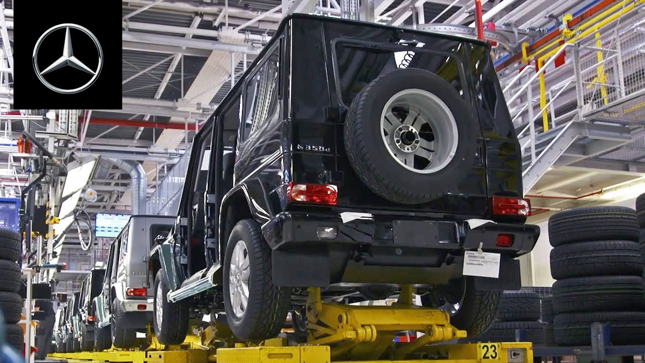 Mercedes G-Class Production at Magna Steyr Austria 🚗