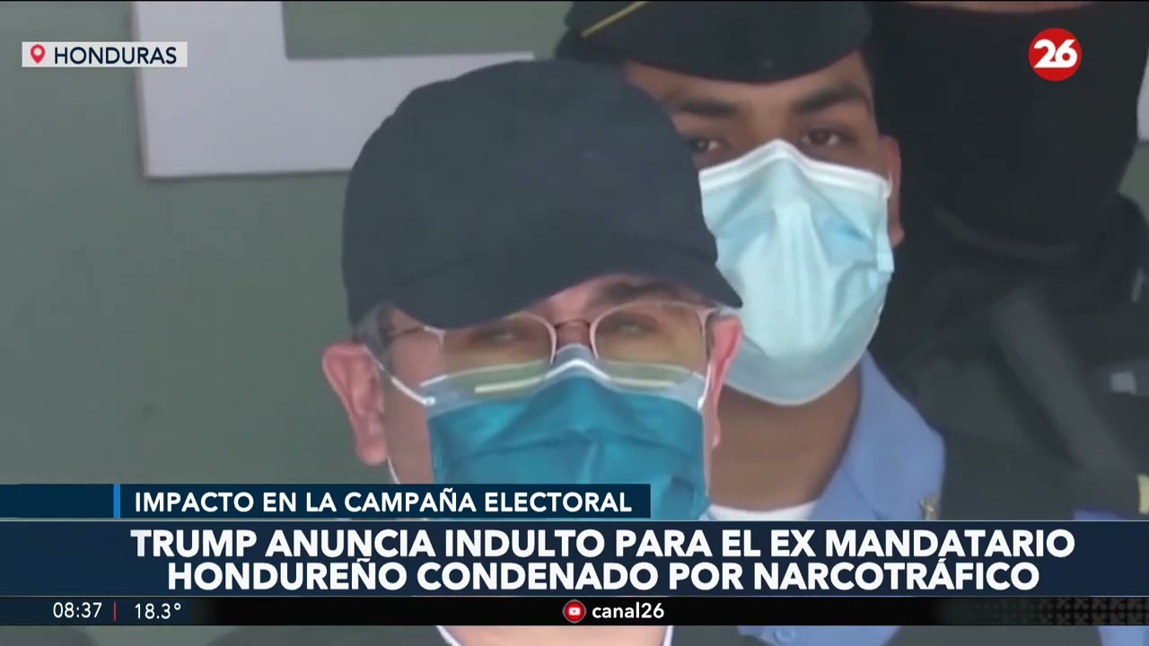 Trump Grants Clemency to Honduran Ex-President Hernández 🇭🇳