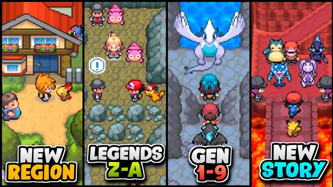 TOP 10 Top 10 GBA Pokémon ROM Hacks of 2025 🎮