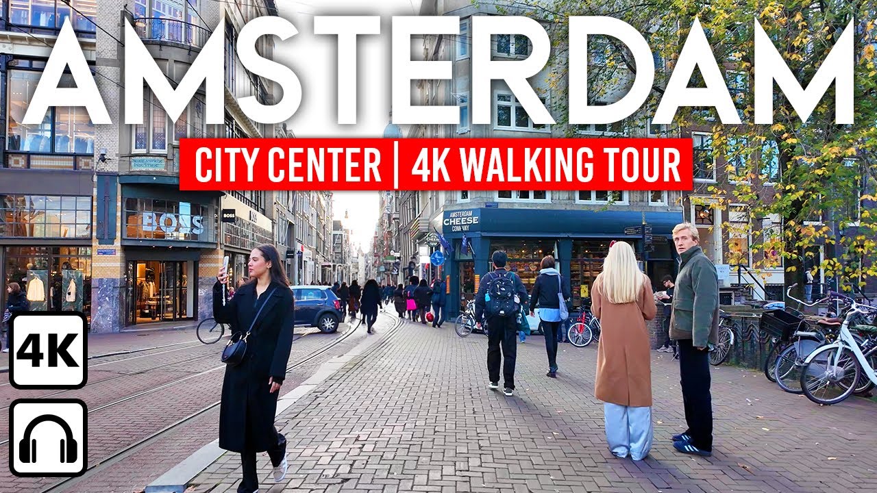 Amsterdam in a Day: 4K Walking Tour 🇳🇱