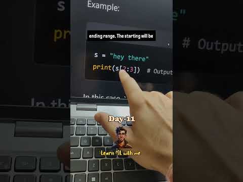 Day 11: Accessing Substrings in Python.