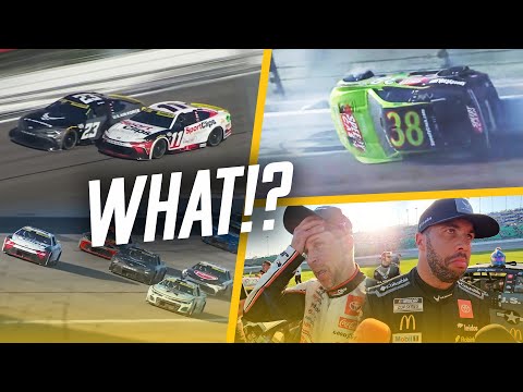 Final Lap Pass and a FLIP! | NASCAR Kansas Race Review & Analysis