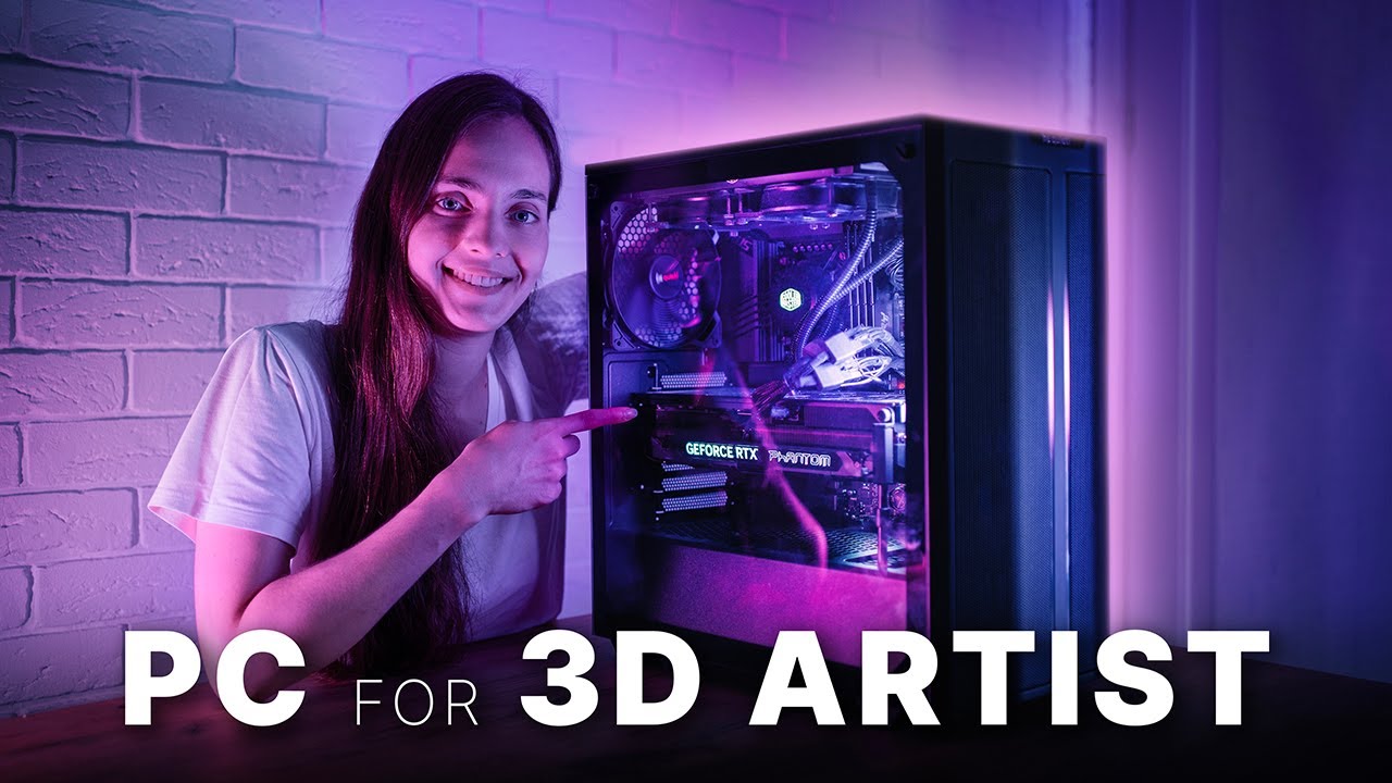 My New PC Setup for 3D Rendering & Animation 🔧