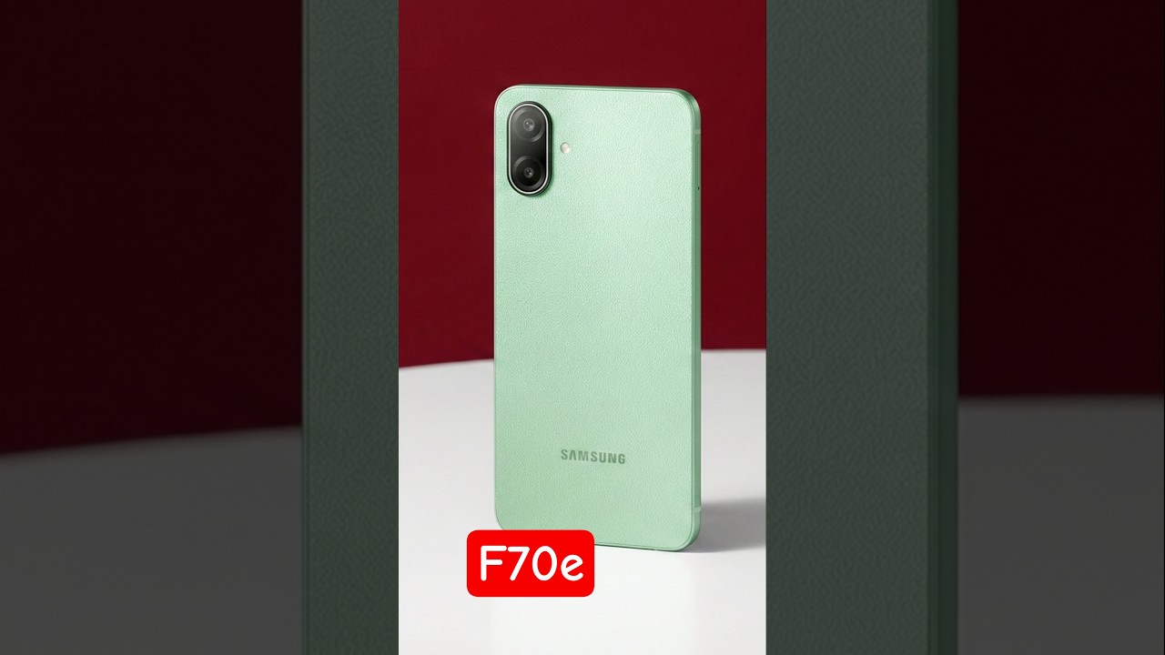Galaxy F70e Launches with 6000mAh Battery ⚡
