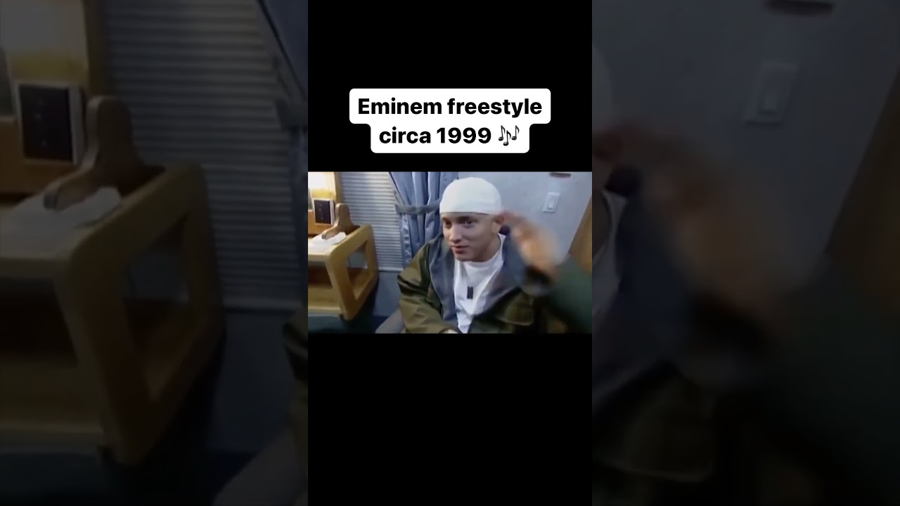 Eminem's 1999 Freestyle Is Insane 🤯
