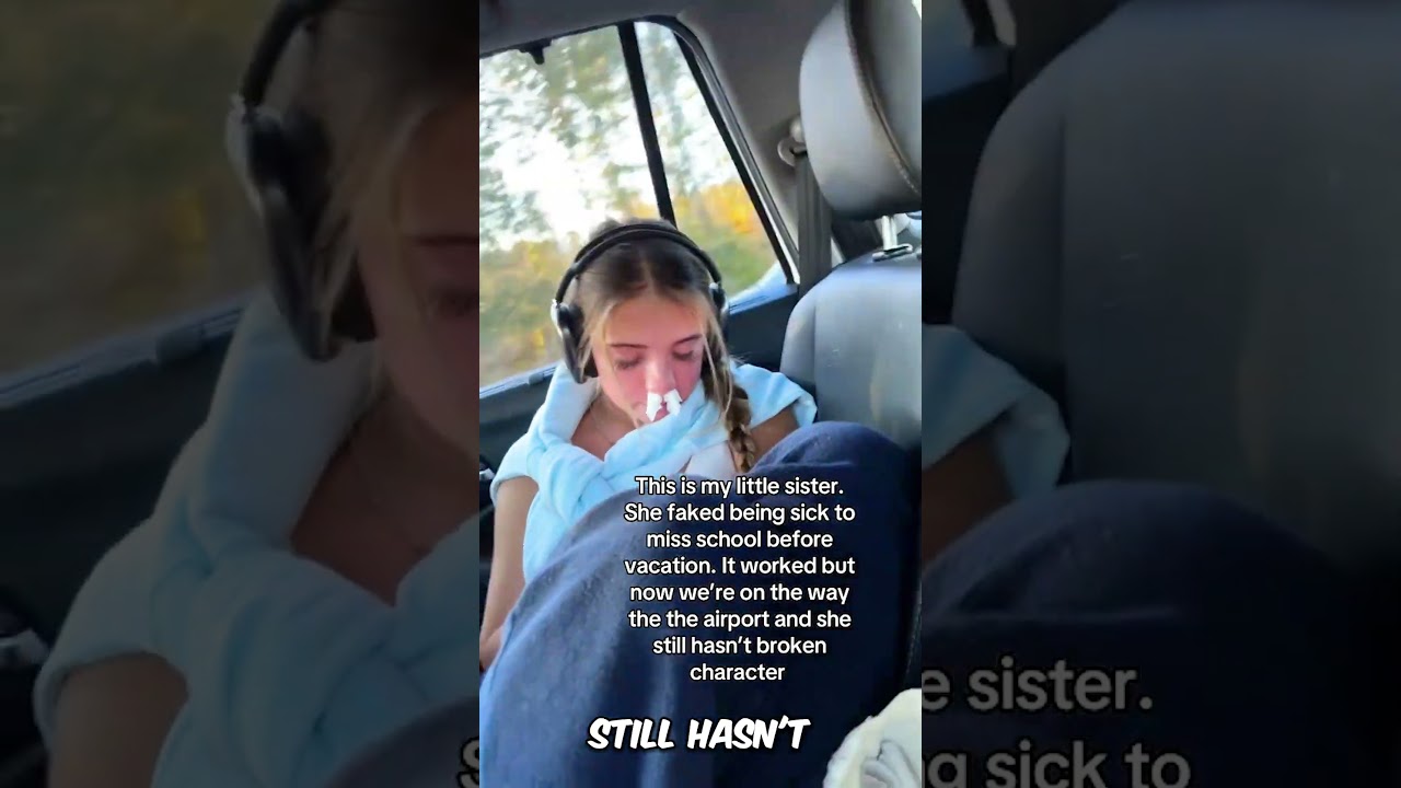 She Suspects Sister Faked Being Sick 😅