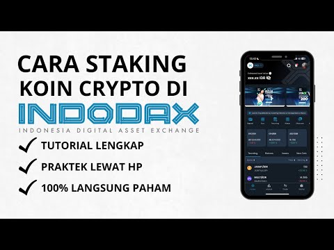 Berhasil ! Cara Staking Koin Crypto Di Indodax