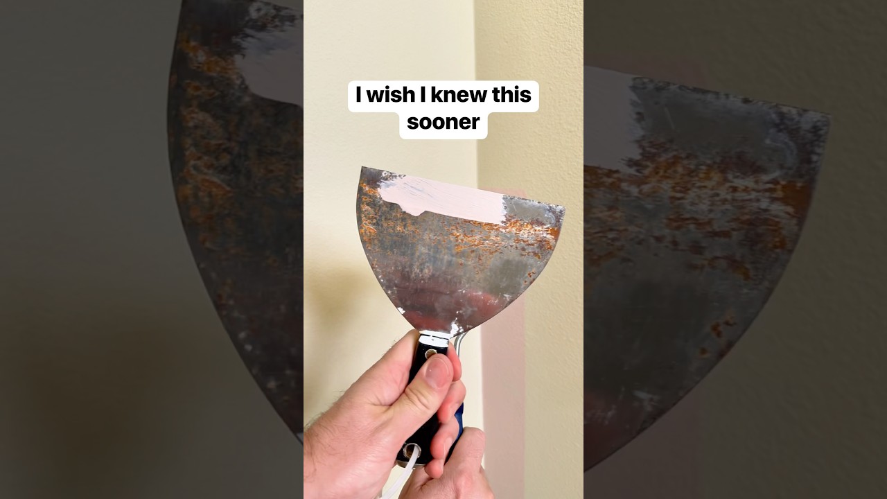 Perfect Room Corners with a Putty Tool 🖌️