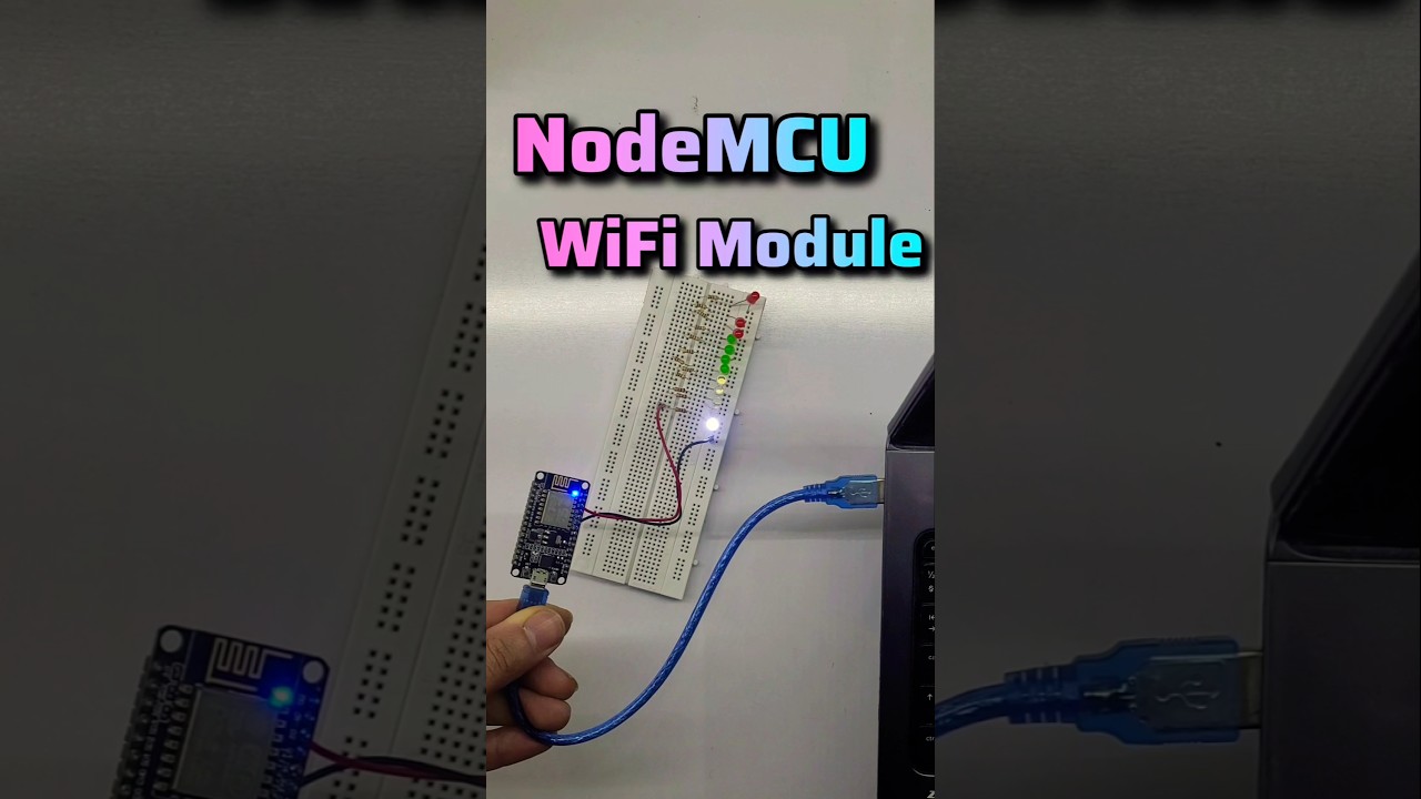 NodeMCU ESP8266 WiFi Module for IoT Projects 🌐