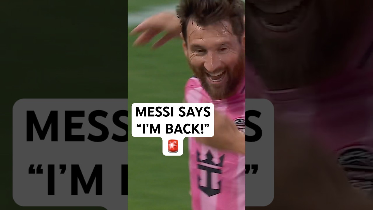 Messi's Stunning Return to MLS ⚽