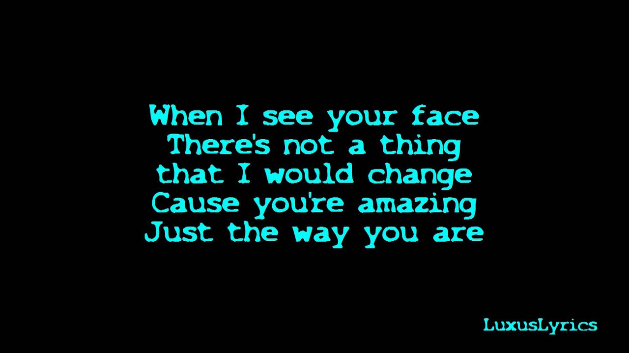 Bruno Mars - Just The Way You Are Lyrics (HD)