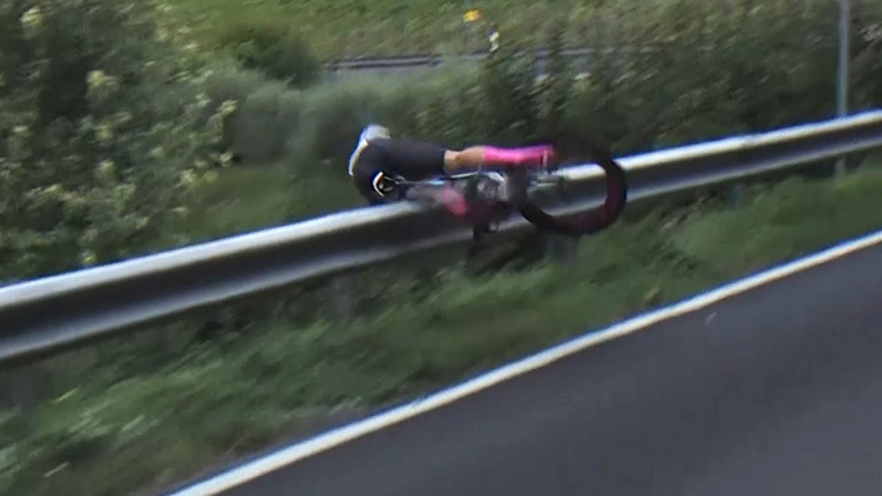 Shock Injury for World Champion Chloe Dygert in Women's Time Trial 🚴‍♀️