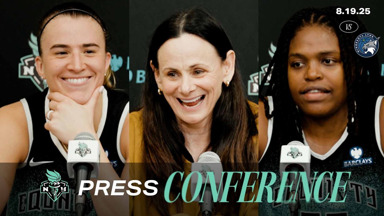 Liberty Win Big! Sabrina Ionescu & Coach Brondello Break Down the 85–75 Victory 🏀