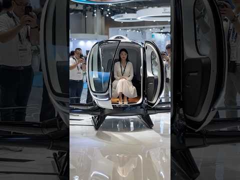 2025 Robot Expo: New AI Passenger Drone Flight Test #drone #robotics #expo