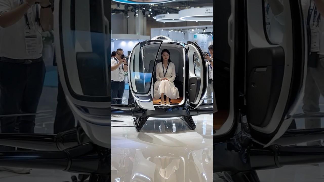 2025 Robot Expo: Watch the First Live Test of AI-Powered Passenger Drones ✈️