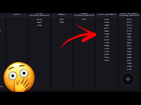 How To Get RARE 5 Letter Usernames IN 2021! | Roblox | Poy