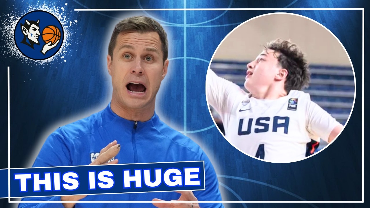 Duke Scores Big: Colton Hiller at Michigan Game 🏀