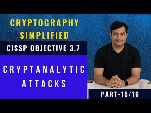 Cryptanalysis and Its Types | CISSP | ISC2