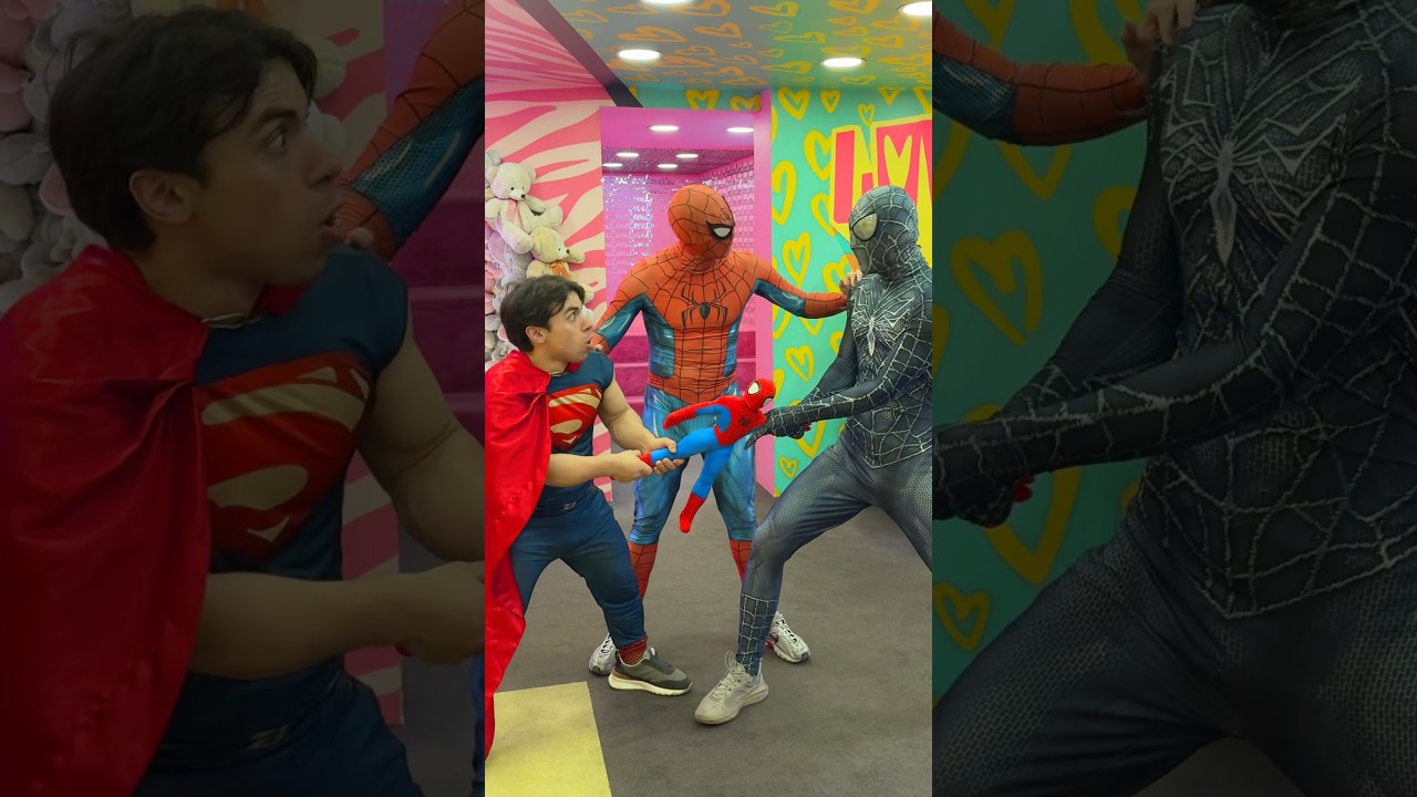 Superman & Venom's Funny Fear of Spider-Man🕷️