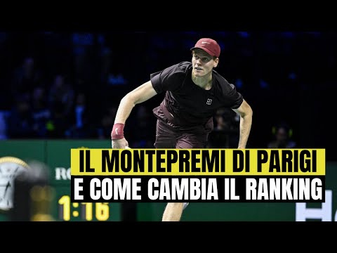 Sinner, quanto guadagna se vince a Parigi: come può cambiare il ranking