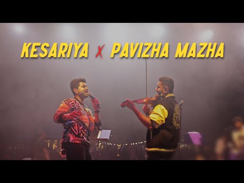 Kesariya x Pavizha Mazha LIVE | The NonViolinist Project ft. @AnandAravindakshanX