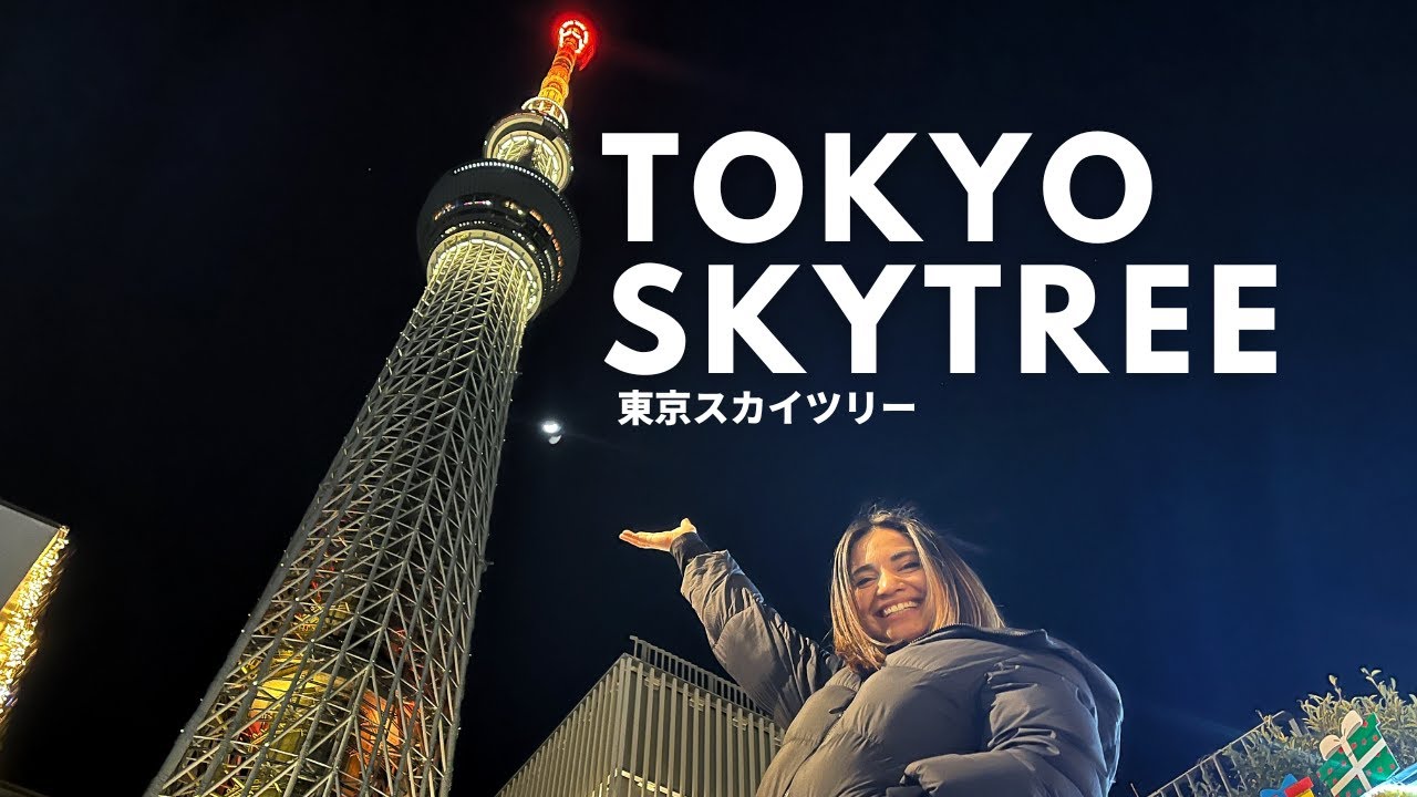 Tokyo SkyTree: Day & Night 360° View + Tickets 🎟️