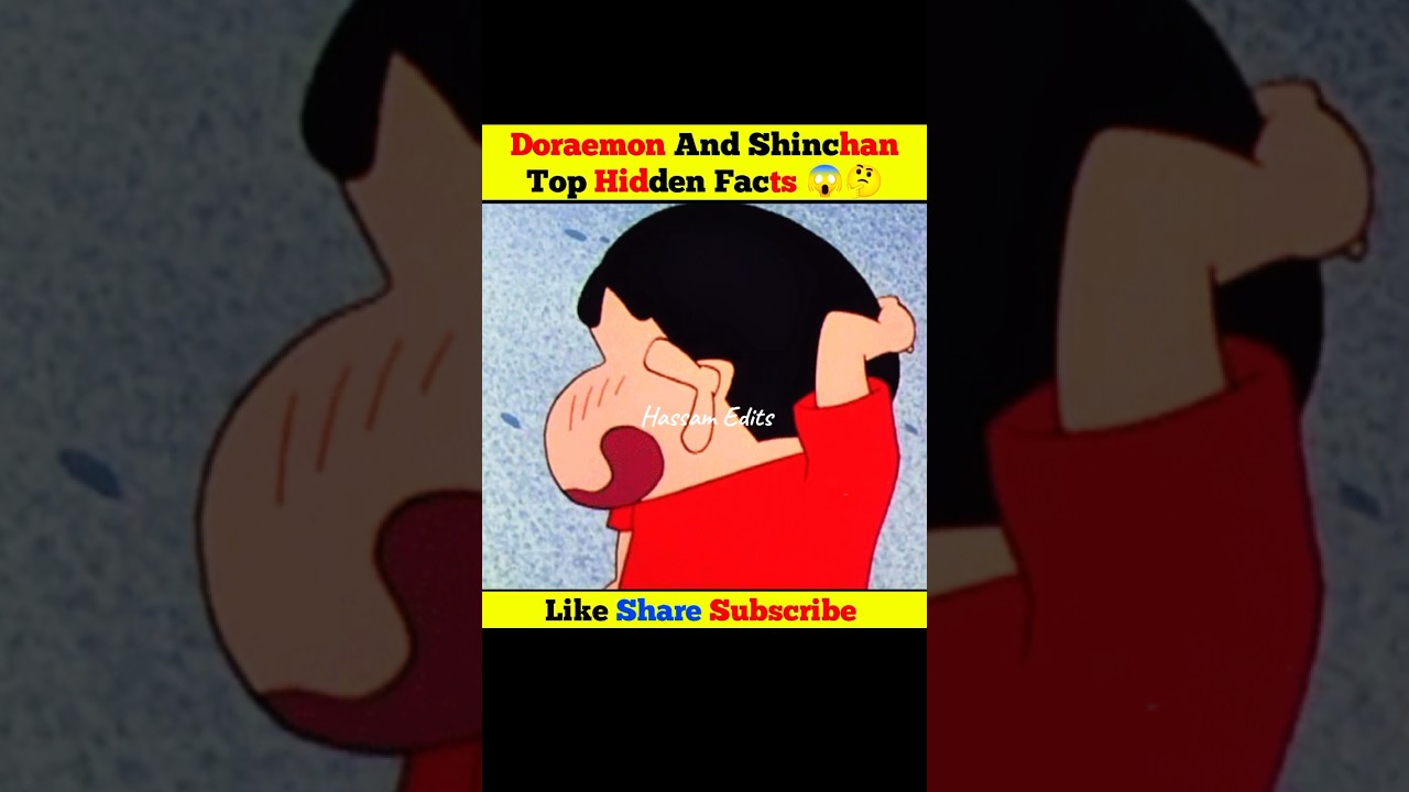 Doraemon & Shinchan Hidden Facts Revealed! 😱