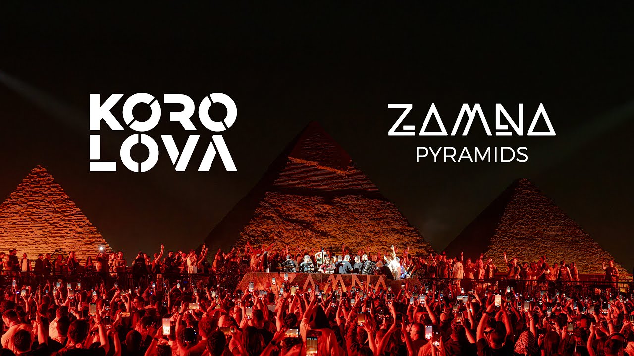 KOROLOVA Live Set at Zamna Pyramids, Egypt | Melodic Techno & Progressive House