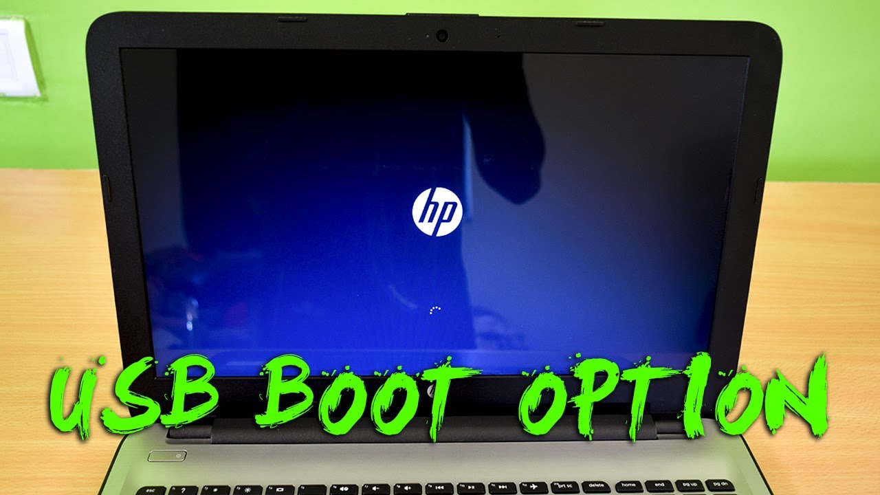 Install Windows 10 on HP Notebook 15 via USB